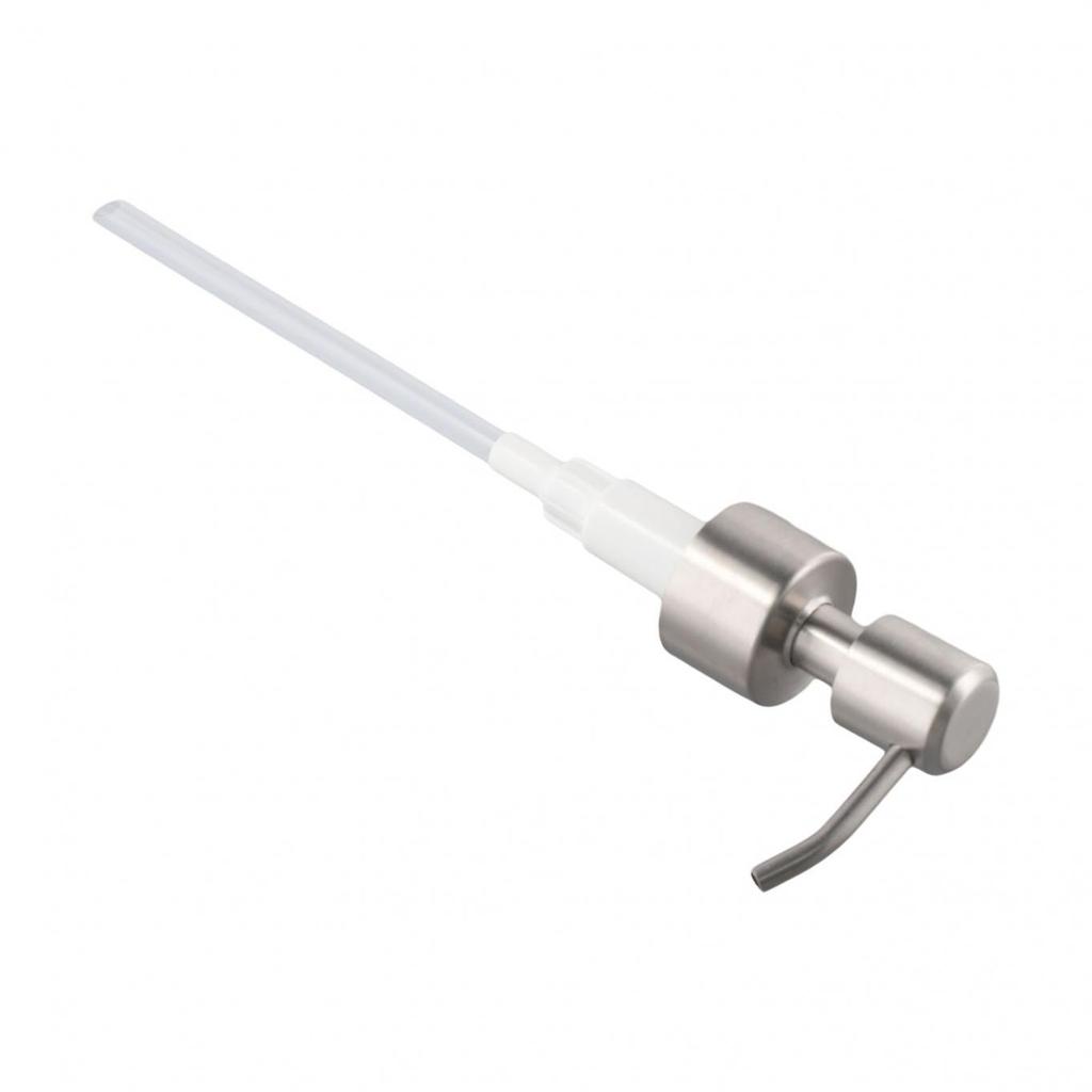 11cm Pump Head 1PC Anti-Corrosion Rust-Proof Silver/Black Stainless Steel