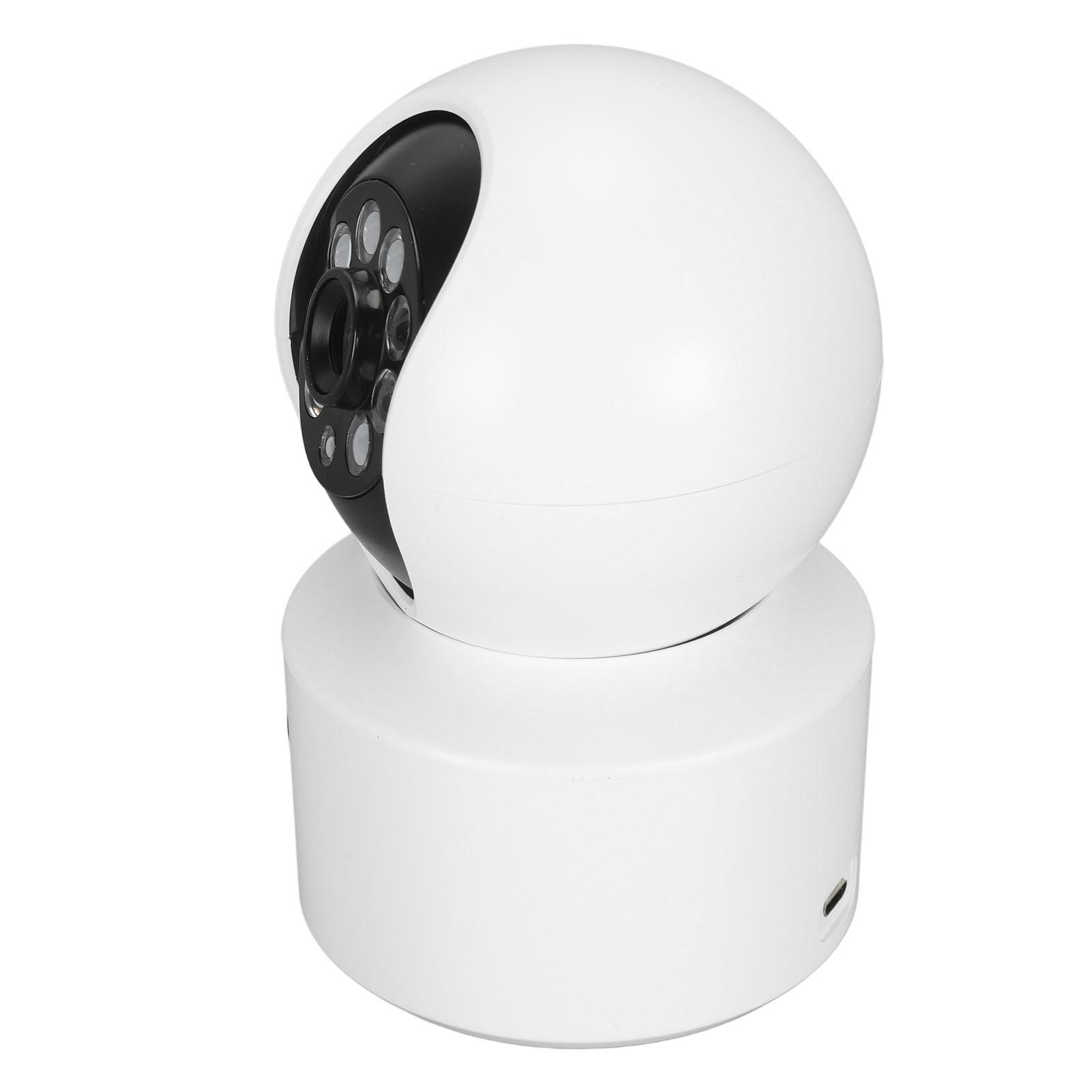 

Home Security Camera Dual 2MP Lens Two Way Intercom WiFi Indoor Camera for Home Baby Elderly Pet US Plug