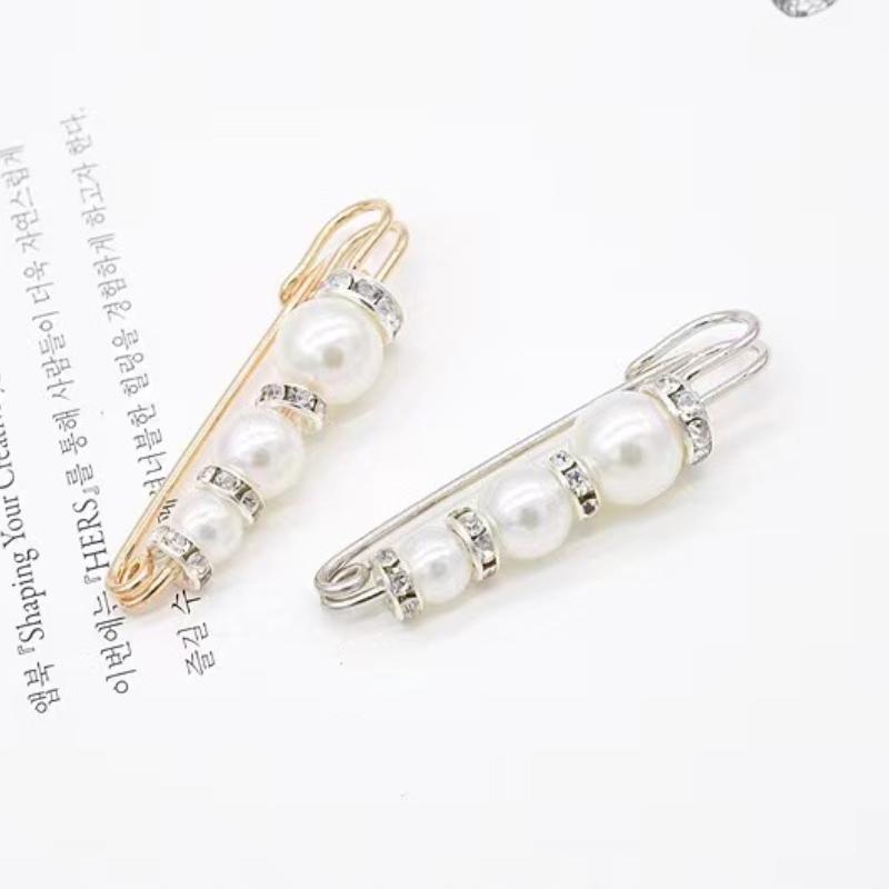 Pin Kleid Strass Dekoration Schnalle Schmuck Broschen für Männer Frauen Brosche Hijab