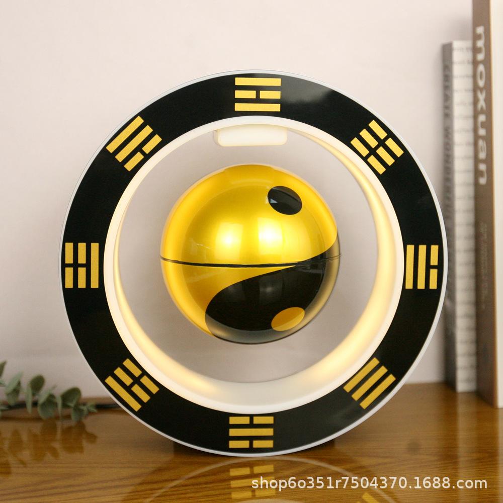 Magnetic levitation Tai Chi ball, Bagua Feng Shui ball, relocation and opening gifts, entrance hall, office, home decoration orn