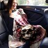 1pc Skull & Blooms Cartoon Blanket Soft and Cozy Throw for Home Decor, Perfect Gift for and , Living Room .K080