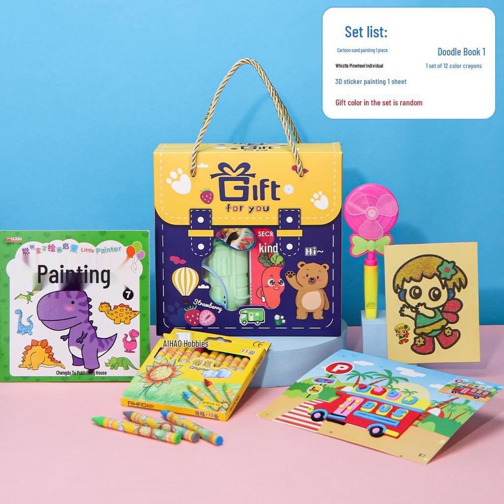 Back-to-School Gift Box: Ideal for Boys & Girls, Birthday Favors, Sharing Gifts, Rewards, Kindergarten & Primary School Students