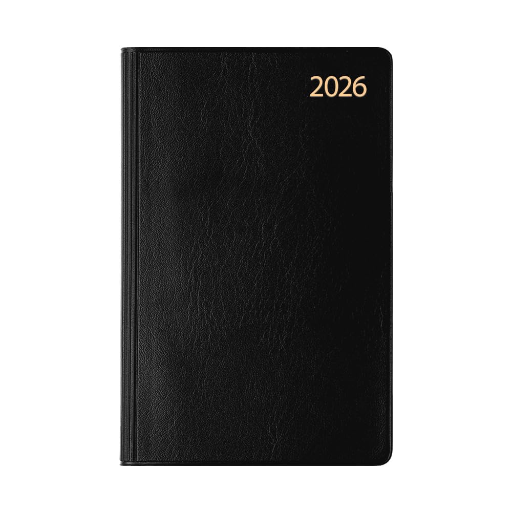 

Еженедельник Midori Pocket Schedule Planner, 2026, Черный, 22431006 (Начинается в декабре 2025 года)