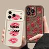 Fashion Lips Heels Print Case For iPhone 17 Pro Max Case iPhone 16 15 14 13 Pro Max 11 17e 16e Shockproof Bumper Soft Silicone Phone Cover Cases