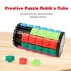 3D 7 Level Rotate Slide Cylinder Sliding IQ Puzzle Toys Kids Educational Brain Teasers Fidget Sensory Finger Magic Tower Toy