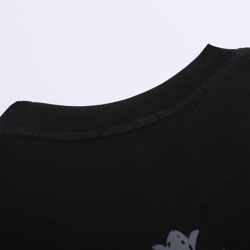 1970 CHROME HEARTS 2025 Summer New High Quality Cotton Round Neck Loose Large Size Men's and Women's T-shirt Couple T-shirt