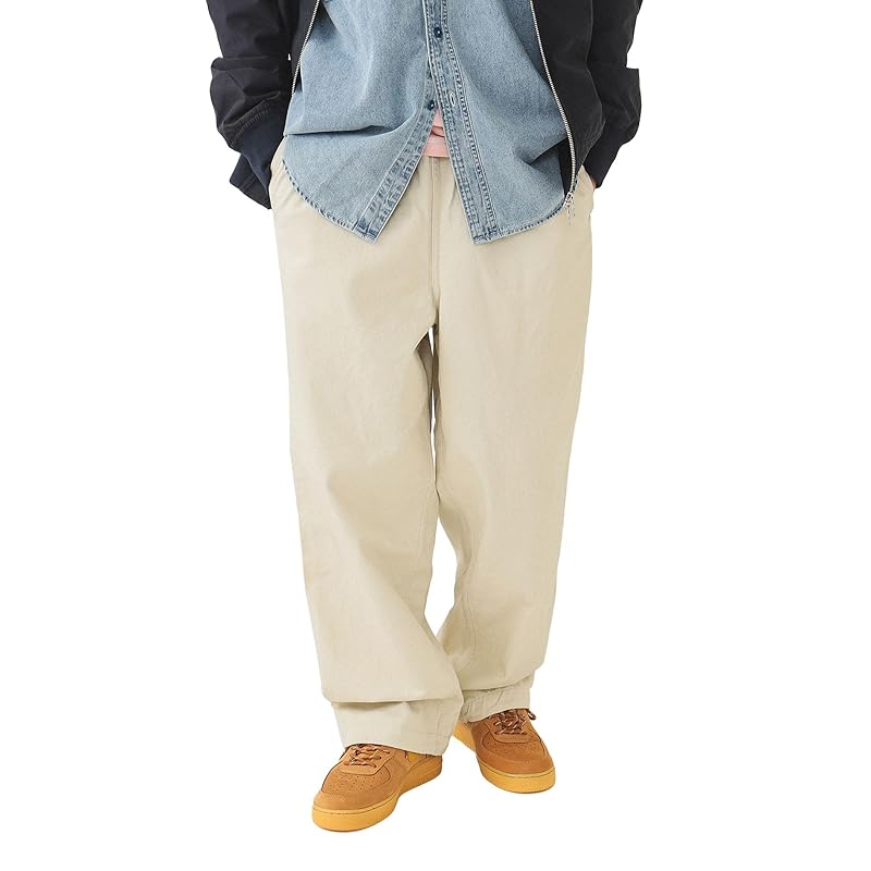 

[Beams] painter basic twill easy pants men s IVORY M 11241628803