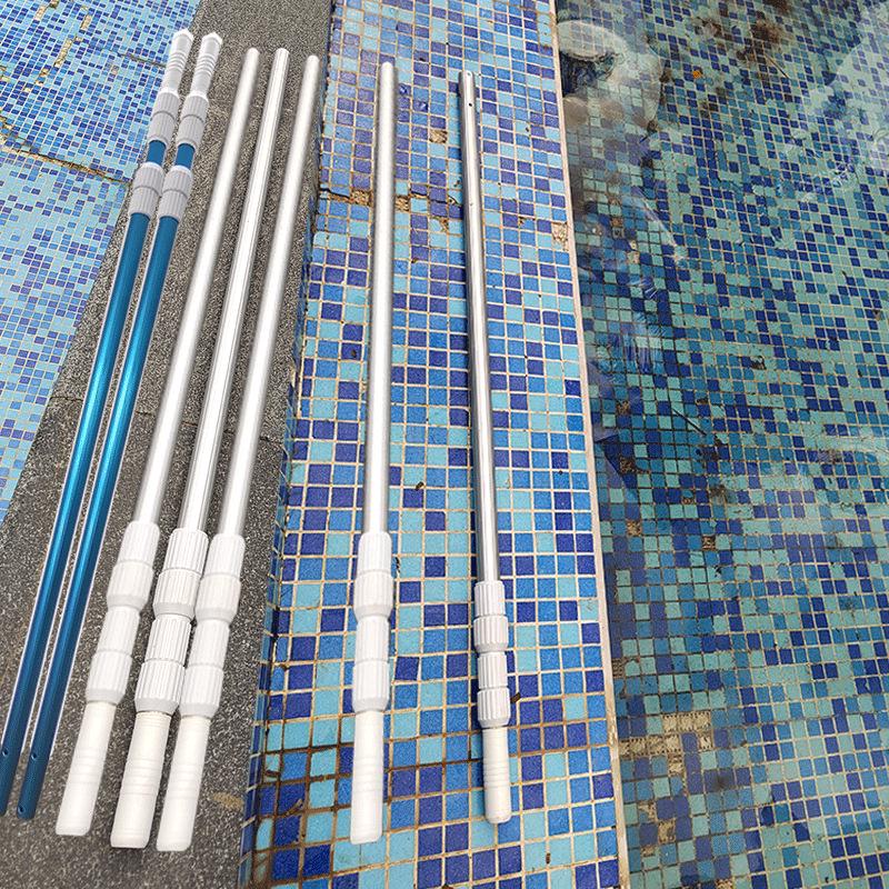 Aluminium Pool- & Teichkescher zum Entfernen von Blättern - Verdickt, verschlüsselt zur Tief- & Flachwasserreinigung