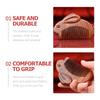 Thickened Jade Rabbit Sandalwood Comb New Wide and Densely Toothed Comb Creative Ancient Immortal Craft Exquisite Packaging Comb