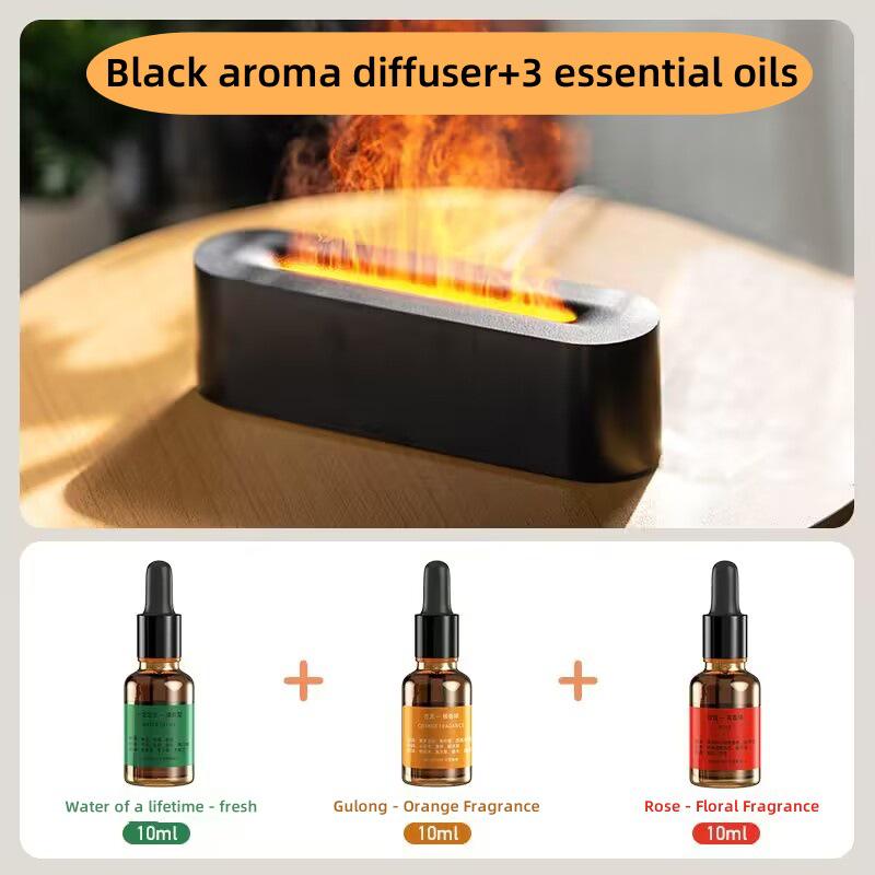 USB Multi-Color Simulated Flame Fragrance Diffuser
