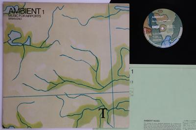 LP Record BRIAN ENO  Ambient 1 Music For Airports MPF1229 POLYDOR 1978 Japan Rock Used