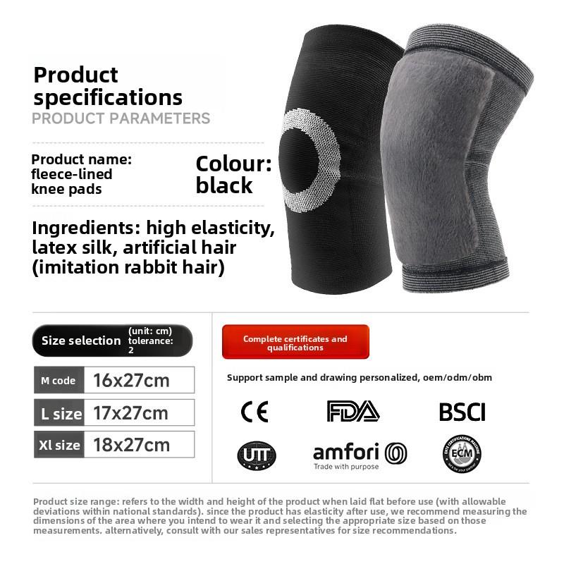 Velvet Knee Joints For Middle-Aged And Elderly People Are Cold-Proof And Do Not Restrain Their Legs.