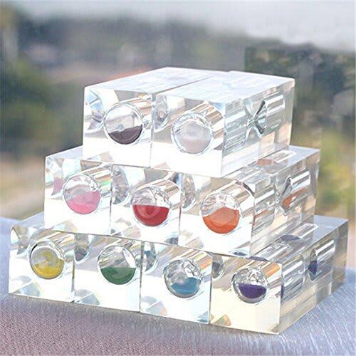 1 Piece Mini Hourglass Sandglass Timer 3 Minutes for Kids Bruth Teeth Healthy Gift - Yellow