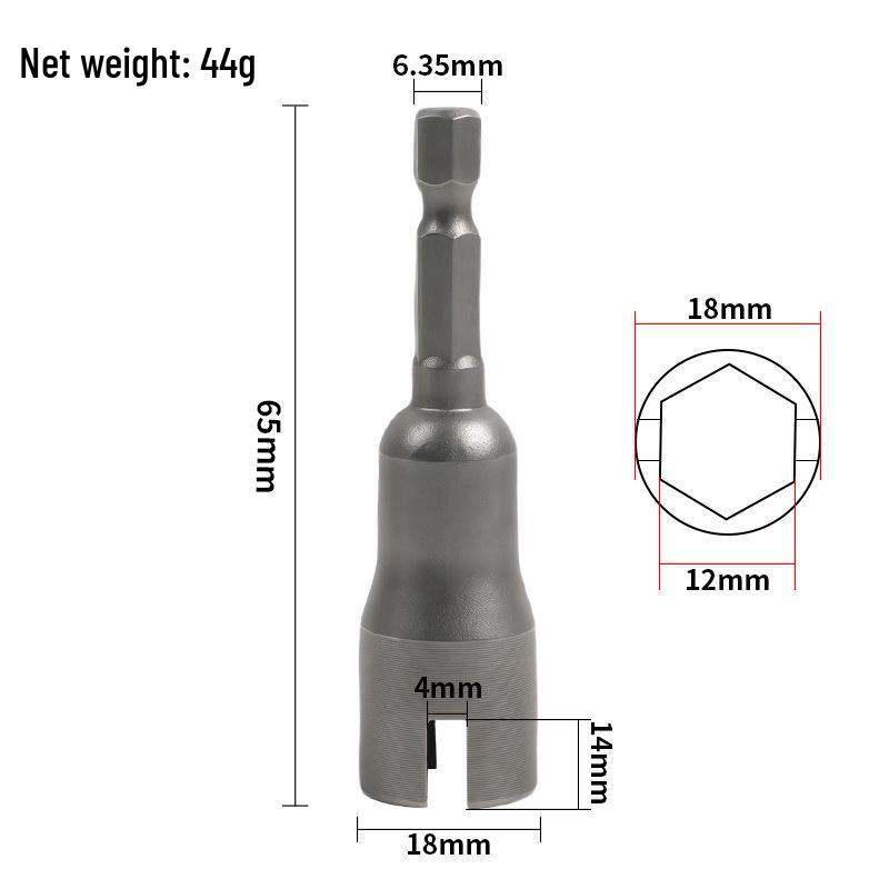 

65 мм Паз Шестигранный Хвостовик Электрическая Отвертка Бабочка Торцевой Ключ
