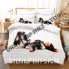 3D Print Hip Hop Natalie jane Bedding Set Single Twin Full Queen King Size Bed Set Adult Bedroom Duvetcover Set Personality Bed