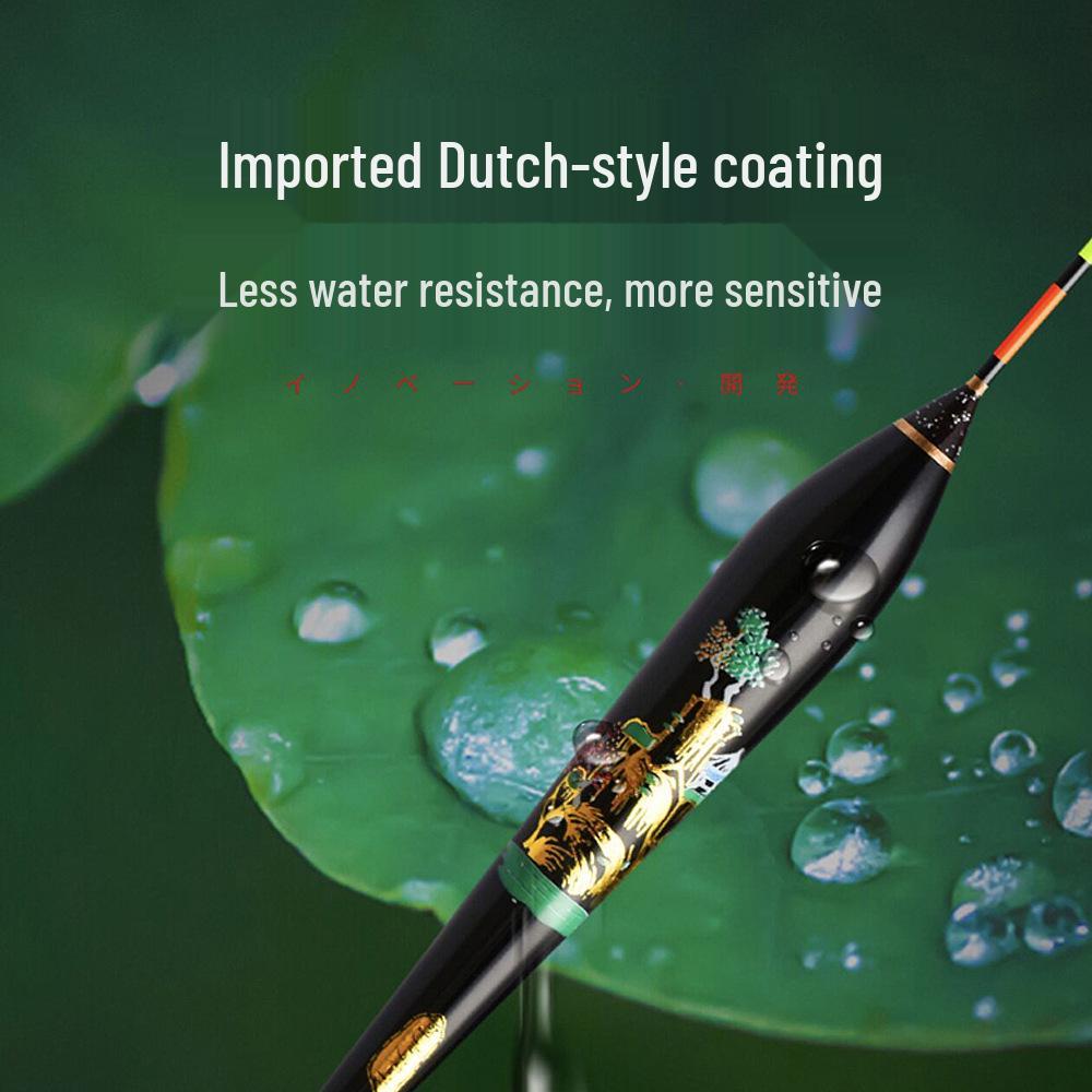 High Sensitivity Crucian Carp Fishing Float with Enhanced Visibility for Light Bites - Thickened Tail and Thin Tip for Precision.