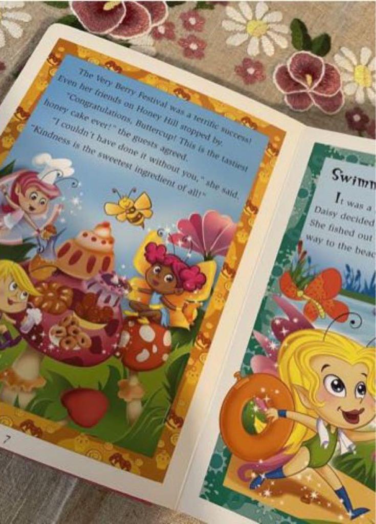 [USED] Fairy Picture Book: Fairies Forever Friendship and Happiness English Picture Book Fairy