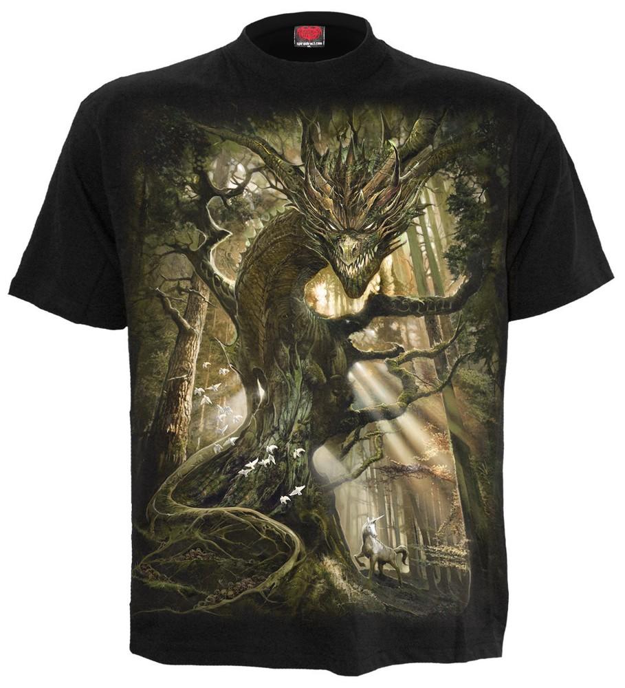 Spiral Direct Dragon Forest TShirt Gothic/Rock/Metal/ S M L XL XXL XXXL/ Unisex T-Shirt XXL