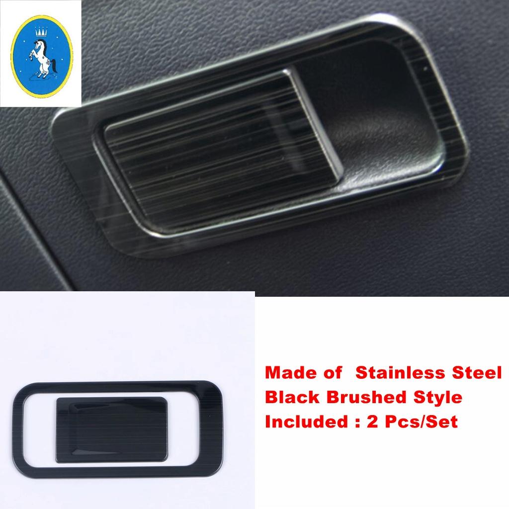 Stainless Steel Car Co-pilot Storage Glove Box Handle Stickers Accessories Cover Trim For VW Volkswagen Golf 8 MK8  - 2025
