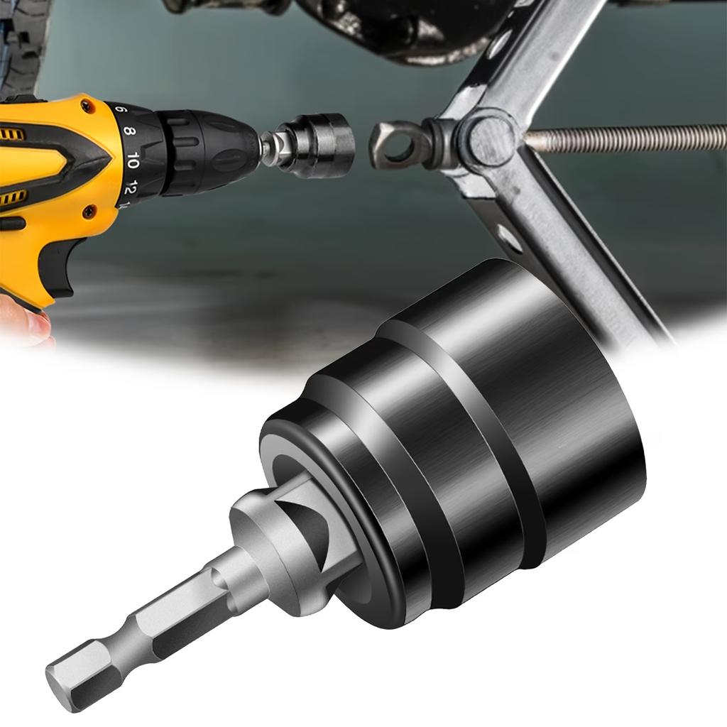 Scissor Jack Adapter Socket Universal Chrome Vanadium Steel Electric Impact Drill Ratchet Wrench Car Jack Lifting Tool Accessory