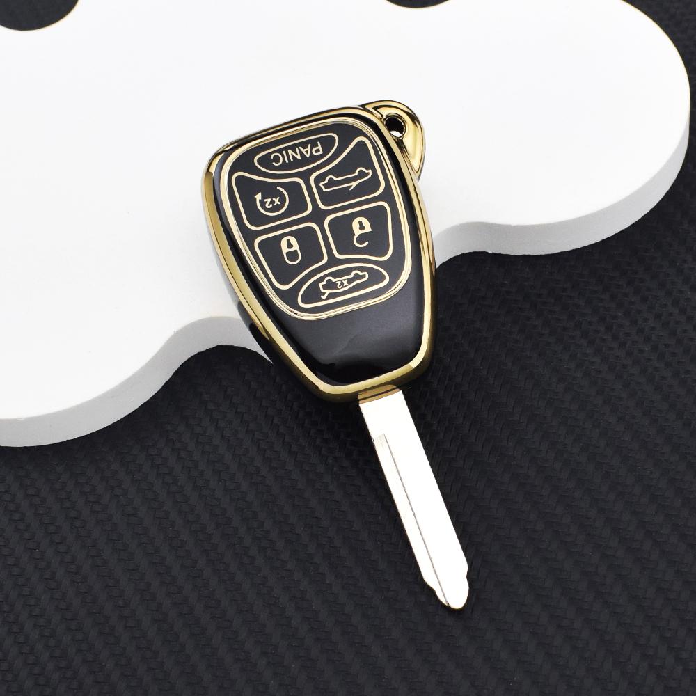 

New Anti-Scratch Soft TPU Car Key Case Cover for Chrysler 300/PT Cruiser/Sebring Dodge Caliber/Nitro/Jcuv Jeep Compass/Liberty