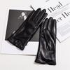 Womens Genuine Leather Gloves Winter Warm Touchscreen Compatible Fashion Outdoor Sport