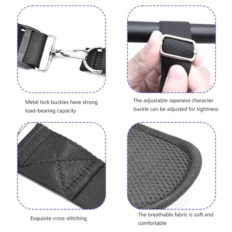 Grass Trimmer Strap Shoulder Belt With Broad Comfort Fit Design And Antislip Padding For Extended Use