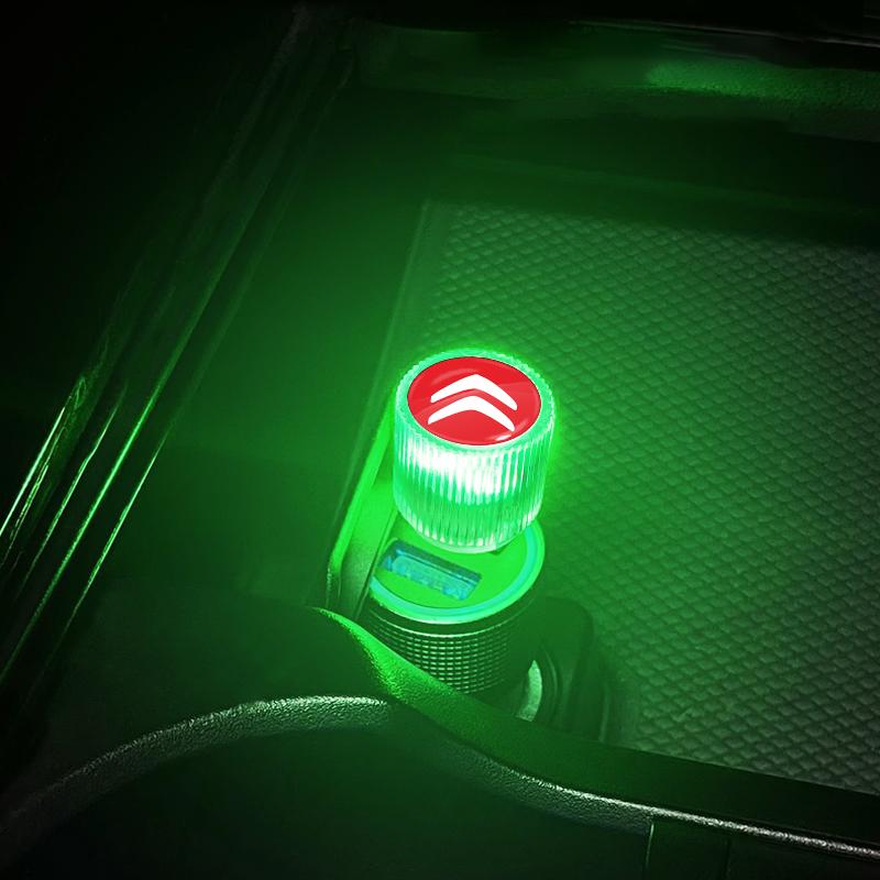 Car USB LED Portable Light Plug Play Ambient Light Decorative Atmosphere Lamps For Citroen C1 C2 C3 C4 C5 C6 C8 C4L DS3 DS4 DS5LS DS6 Accessories