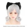 Ethnic Style Plush Foxes Hairband with Dangle Earring Woman Girl Hairband