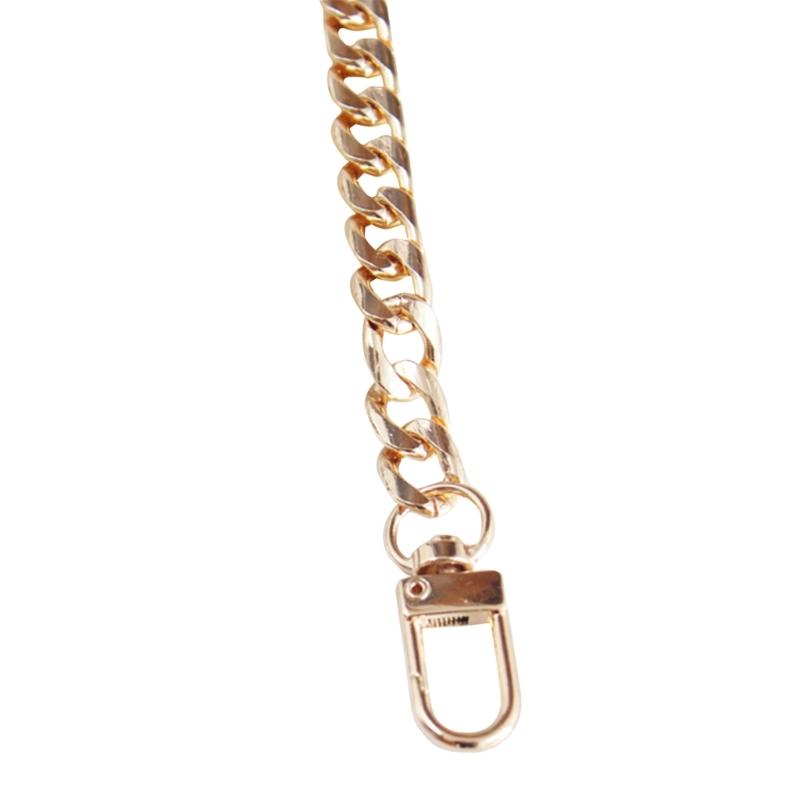 Catena Borsa Tracolla con Fibbie Moda Catena Piatta Tracolla a Tracolla Cinghie di Ricambio 40-120cm Accessori Borsa