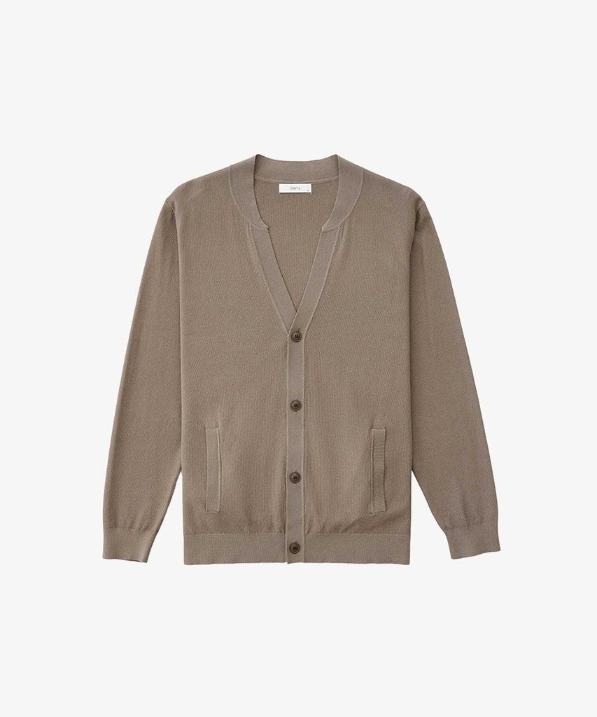 Stco Diems Silky Touch Jacket Cardigan Khaki (Classic Fit)_Dkgua02Csk