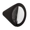 Yibuy 4pcs Electronic Drum Piezo Trigger Foam Cone Replacement 35mm X 37mm Percussion Instrument Accessories Black