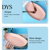 Meal Plate Practical Anti-slid Base Food Widely Used Anti-scratch Plastic for Home Dessert
