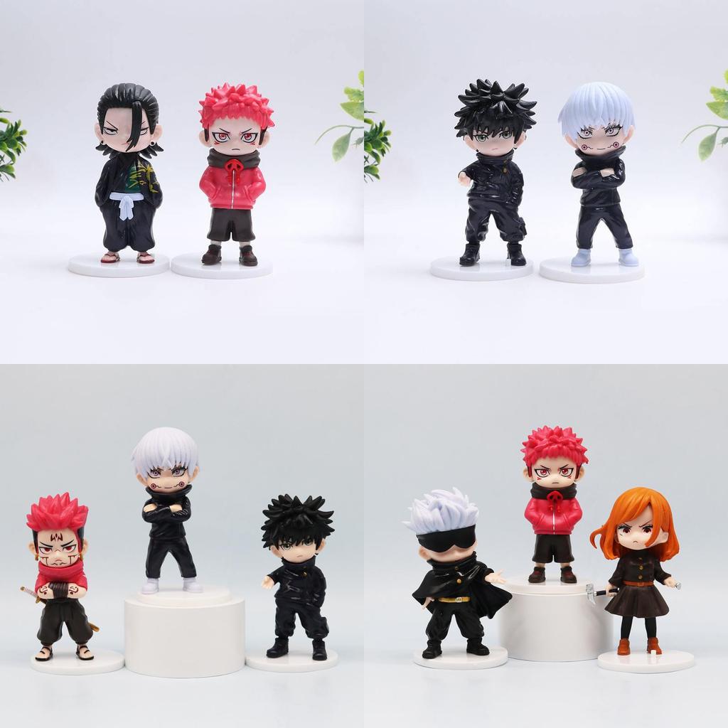 High-quality Pvc Jujutsu Kaisen Figurines Of Yuji Itadori And Gojo Satoru