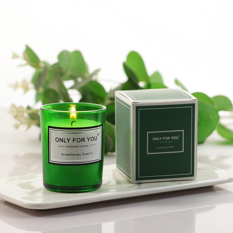 Soy Wax Aromatherapy Candle Gift Set: Essential Oil Scented Candle for Christmas, Weddings, Souvenir or Candy Box
