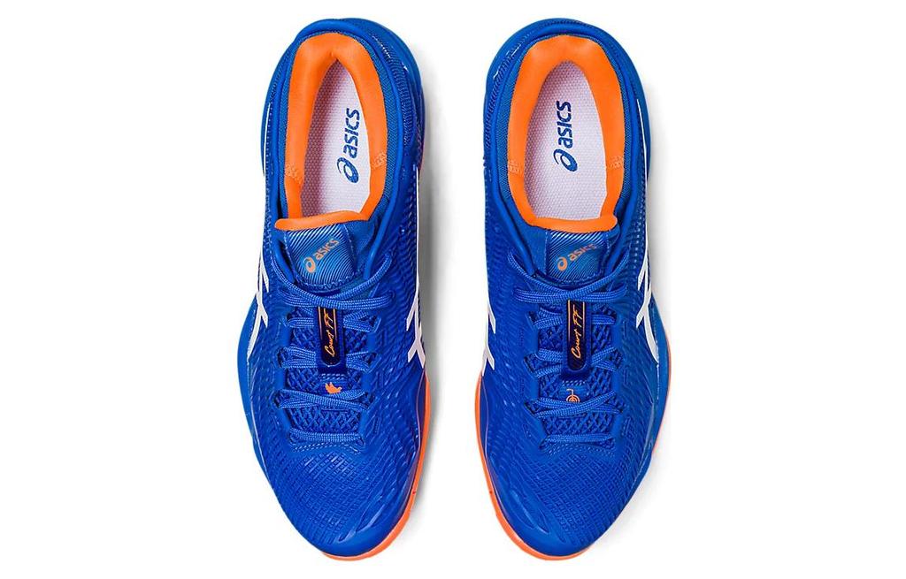 ASICS Court Ff 3 Novak Tuna Blue White 1041A361-960