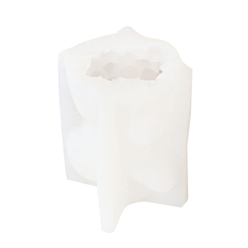 Silicone Crafts Mold Reusable Casting Epoxy Mold 3D Candle Making Geometric Mold Silicone DIY 3D Handicrafts Resin Molds
