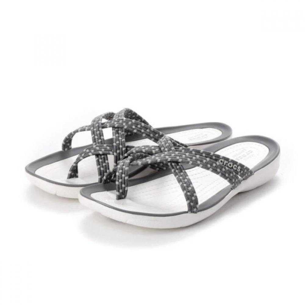 Crocs Swiftwater Webbing Flip Sandal