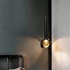 Postmodern Creative Minimalist All Copper Ceiling Chandeliers Over Dining Table Staircase Home Decor Living Room Lamps Black