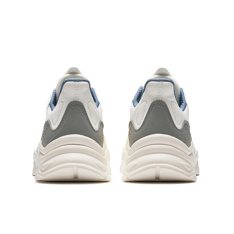 Anta Little Millennium Cushioning Slip Resistant Low top Casual Shoes Men's White Green Sneakers 912348826-12