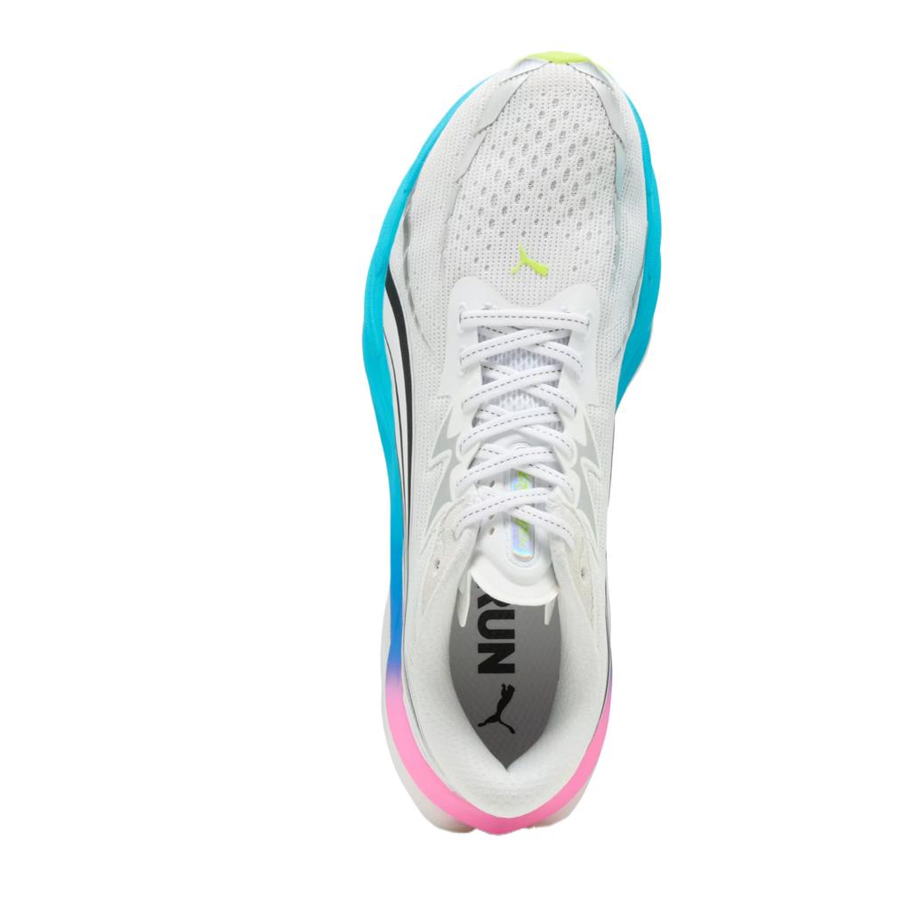 Puma Velocity Nitro 4 Fehér Ultra Kék Férfi Cipők Mérgező-Rózsaszín------Jellemzők 311140-26