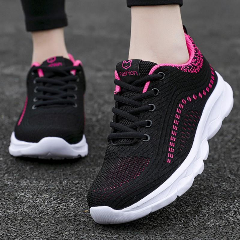 Sneakers Shoes Woman Fashion Lace Up Female Sneakers Designer Women's Sports Shoes  New Footwear Women's Vulcanize Shoes