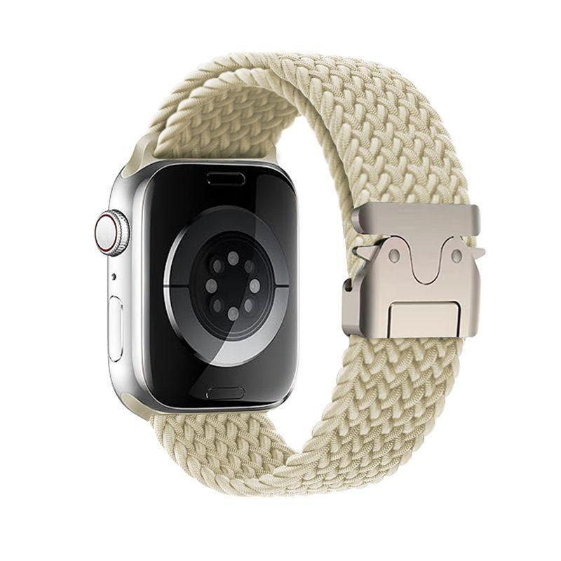 Braided Band For Apple Watch Straps 40 Mm 44mm 46mm 42mm 49mm 45mm 41mm 38mm Bracelet IWatch Series 10 SE 9 8 7 6 Ultra 2 Bands
