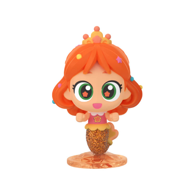 [mimi world] Mimiworld Rainbow Bubble Gem Secret Door Orange Amber Figure