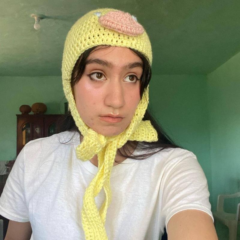 New handmade crocheted funny personalized adult skull hat balaclava