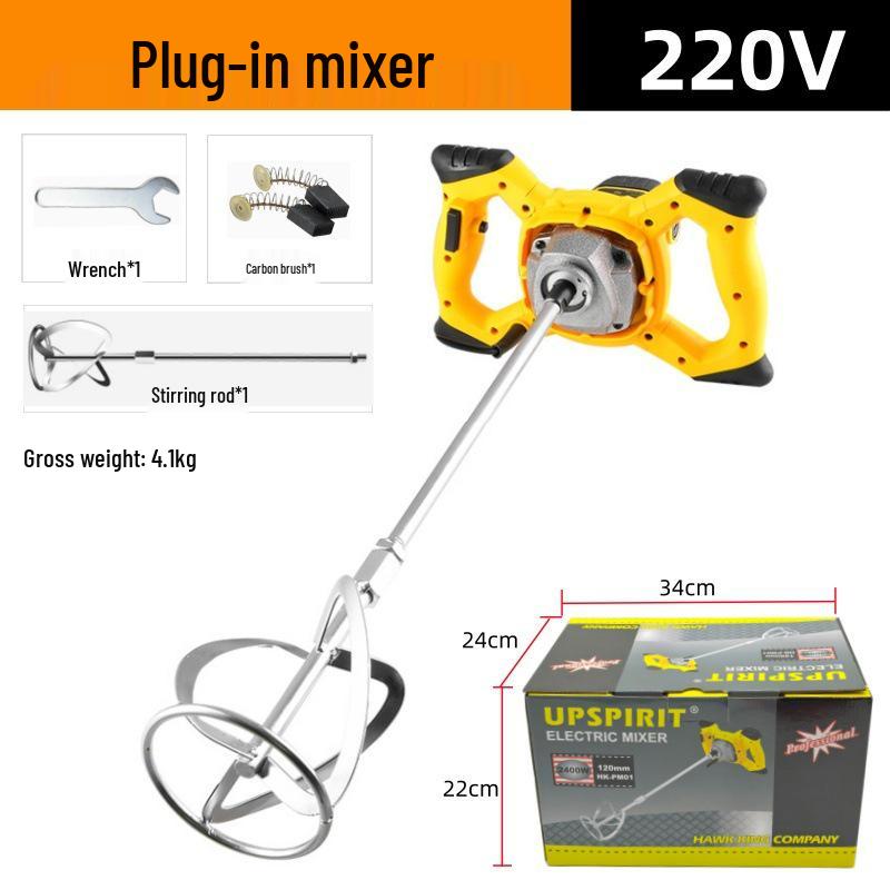 

Високопотужний електричний промисловий міксер для фарби та шпаклівки