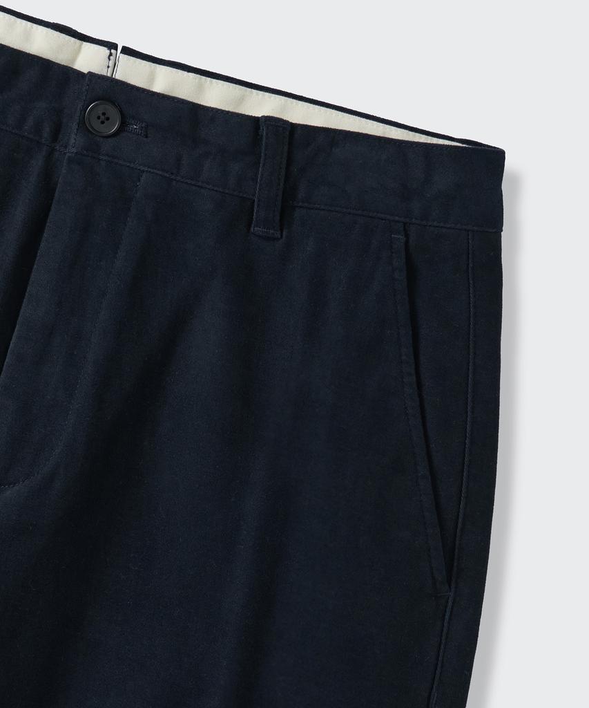 Musinsa Standard [City Workers] Moleskine Tapered Pants [Navy]