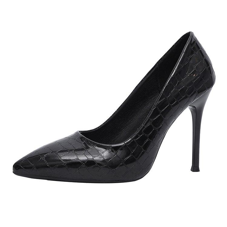 2026 Pointed Toe High Heels for Women, Sexy Slim Heel, Versatile and Elegant Black Work Shoes