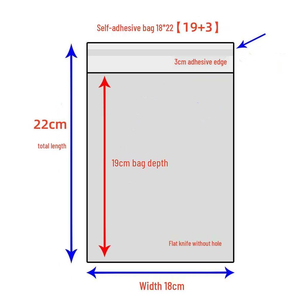 Transparent OPP Self-Adhesive Jewelry Packaging Bag