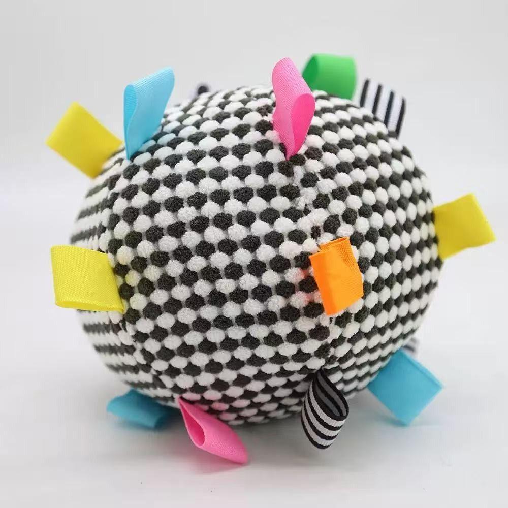 Bite-resistant Plush Dog Vocal Toy Ball Creative Pet Shake Sound Toy  Relieve Boredom